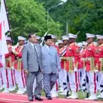 Presiden Prabowo Sambut Kunjungan Resmi PM Ishiba di Istana Kepresidenan Bogor