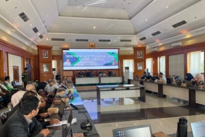Tahun 2024, Dinas PUPR Kalsel Berhasil Lampaui Target Sertifikasi Tenaga Ahli Jasa Konstruksi