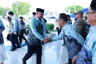 Wakil Bupati Tanah Bumbu Hadiri Puncak Peringatan Hari Jadi ke-26 Kota Banjarbaru