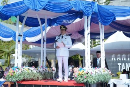 Pimpin Upacara Hari Otonomi Daerah Ke-29, Bupati Bang Arul Serukan Sinergi Menuju Indonesia Emas 2045