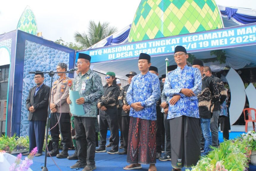 291 Peserta Ikuti MTQ ke-XXI Tingkat Kecamatan Mantewe