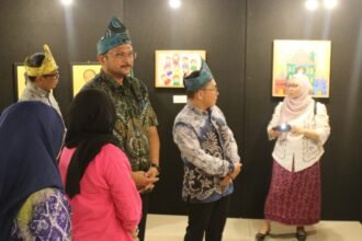 Disdikbud Dukung Pelukis Asal Banua Terus Berkarya dan Berekspresi Melalui Pameran Perupa Kalsel