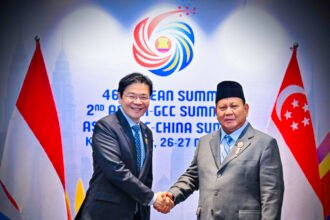 Pererat Hubungan Strategis dengan Singapura, Presiden Prabowo Bertemu PM Wong di Kuala Lumpur