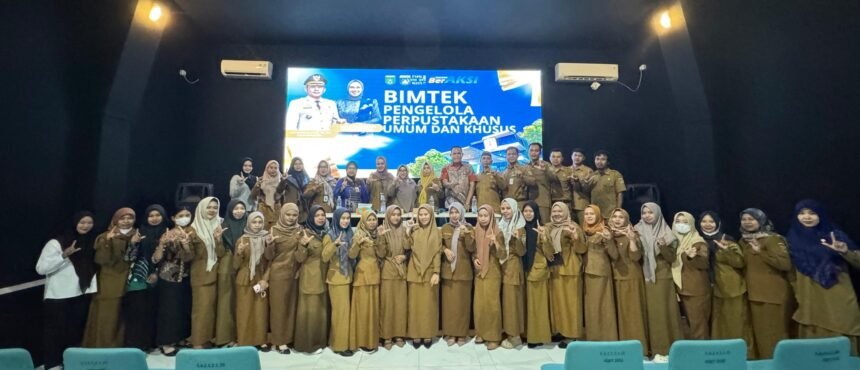Tingkatkan Literasi dan SDM Unggul, Pemkab Tanah Bumbu Gelar Bimtek Pengelola Perpustakaan