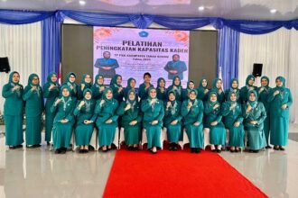 Ketua TP PKK Tanbu Buka Rakon dan Pelatihan Peningkatan Kapasitas Kader