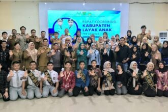 Pemkab Tanbu Gelar Rakor KLA Per Klaster Tahun 2025: Hak Anak Sebagai Prioritas Utama