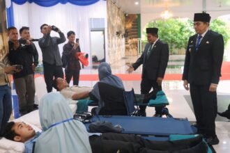 Stok Darah Menipis, Bupati Andi Rudi Latif Ambil Tindakan Gandeng Perusahaan Lakukan Donor Darah