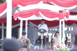 Perdana, Apel Harlah Gerakan Pemuda Ansor ke-91 Dipimpin Langsung Bupati Andi Rudi Latif