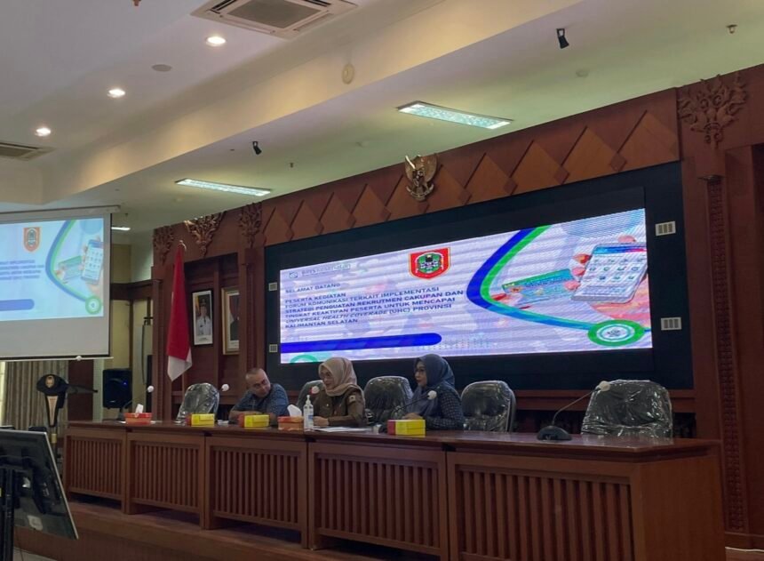 Pemprov Kalsel Berkomitmen Wujudkan Pelayanan Kesehatan Inklusif dan Merata di Forum Kemitraan JKN-KIS