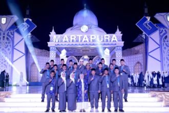 Kafilah Tanah Bumbu Semarakan Pembukaan MTQN ke-36 Kalimantan Selatan