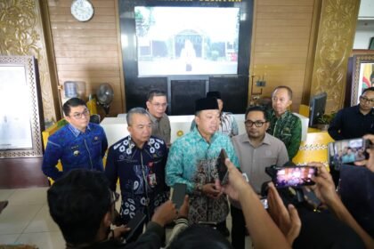 Bupati Andi Rudi Latif Hadiri Rakor Isu Strategis Pertanahan bersama Menteri ATR/BPN Nusron Wahid