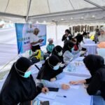 Gerakan Aksi Serentak Tanah Bumbu: Pelayanan Publik dan UMKM di Depan Masjid Al-Falah