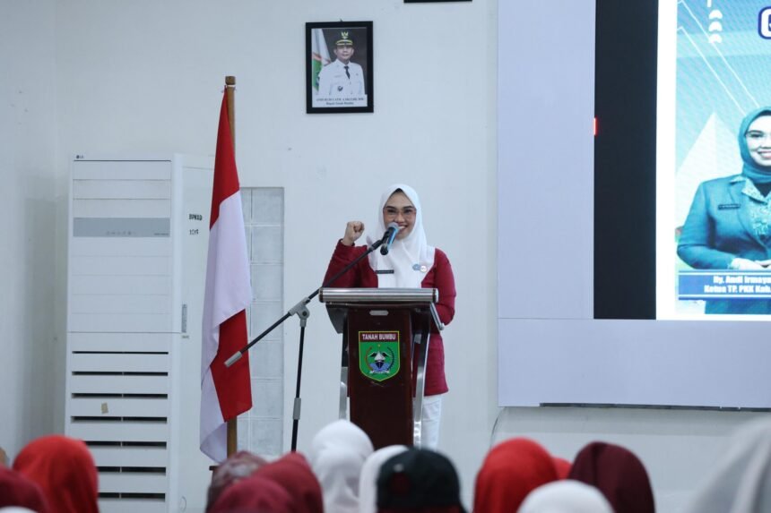 TP PKK Tanbu Gelar Germas, Warga Semakin Paham Cegah Stunting dan Hidup Sehat