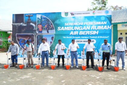 PT Borneo Indobara penuhi kebutuhan air bersih ke 358 KK.