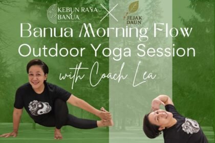 Banua Morning Flow: Yoga Outdoor di Kebun Raya Banua Hadirkan Pengalaman Berolahraga di Alam Terbuka