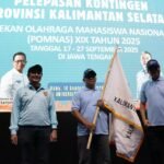 Wagub Kalsel Lepas Kontingen Kalsel ke POMNAS XIX Jawa Tengah, Target Masuk 10 Besar