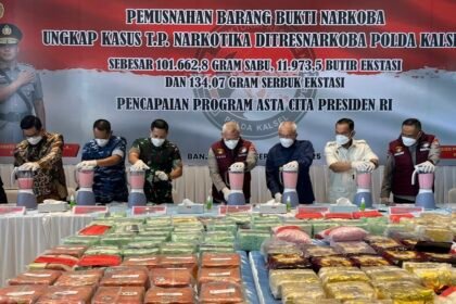 Polda Kalsel Kembali Ungkap Kasus Peredaran Narkotika, Berhasil Amankan 60 Tersangka