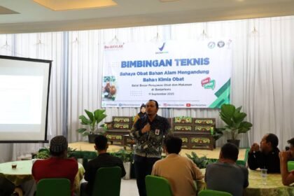 BBPOM di Banjarbaru Perkuat Literasi Pelaku Usaha Jamu, Dorong Peredaran Produk yang Aman dan Legal