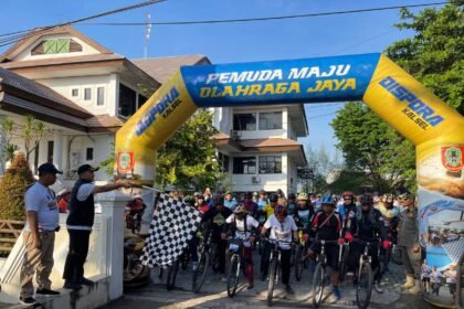 Ratusan Peserta Meriahkan Gowes Haornas 2025 di Kalsel