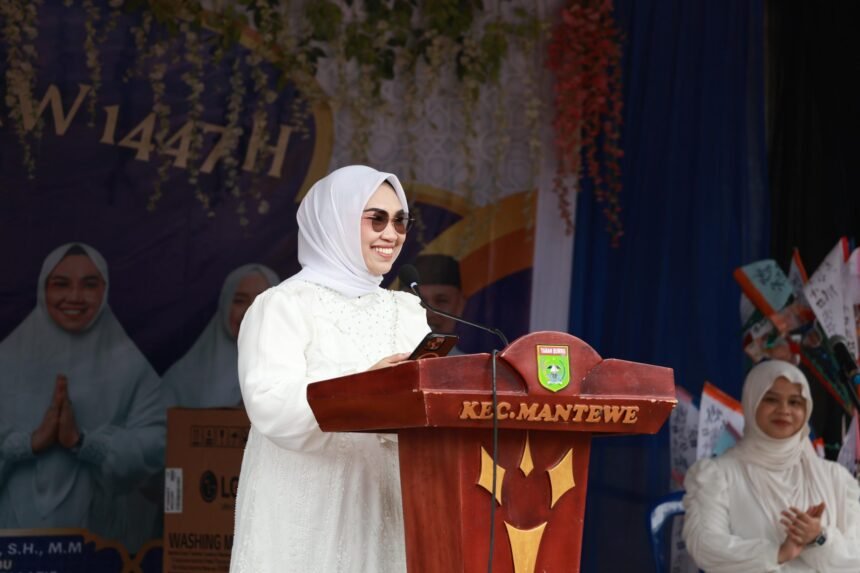 TP PKK Tanah Bumbu Gelar Sosialisasi Pola Asuh Anak dan Pelayanan Kesehatan Gratis