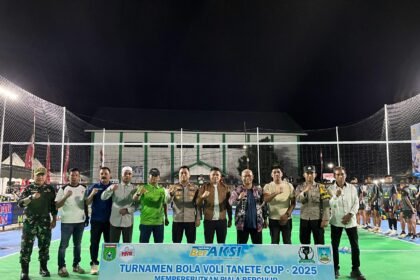 Turnamen Bola Voli Tanete Cup 2025 Resmi Dimulai, Perebutkan Piala Bupati Tanah Bumbu
