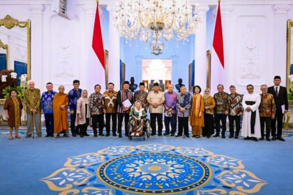 Presiden Prabowo Terima Tokoh Gerakan Nurani Bangsa di Istana Merdeka