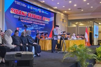 Gubernur Kalsel Hadiri Wisuda STIKES ISFI Banjarmasin