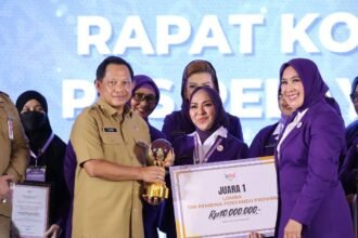 TP Posyandu Kalimantan Selatan Raih Juara Pertama Nasional Lomba Implementasi 6 Bidang SPM 2025