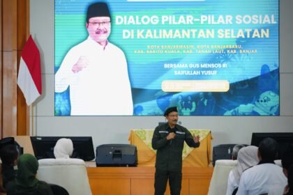 Dialog Pilar-Pilar Sosial se-Kalsel, Mensos RI : Samakan Persepsi DTSEN, Sekolah Rakyat dan Bansos Tepat Sasaran