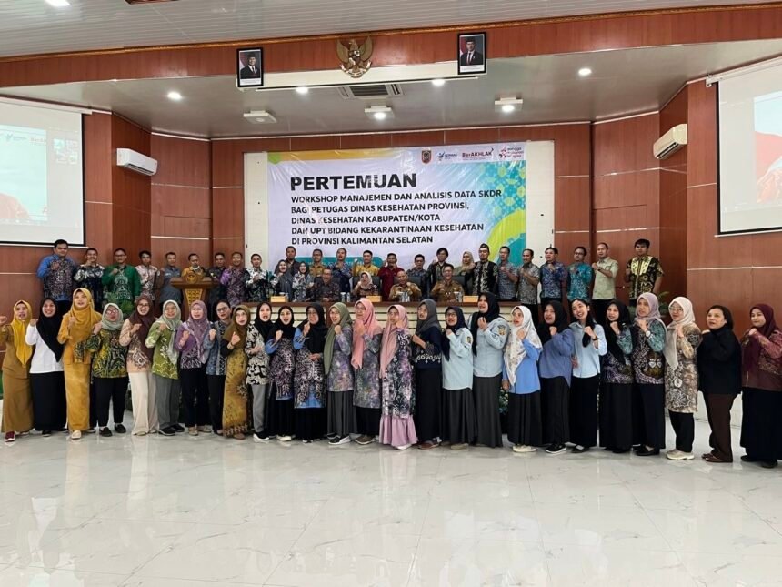 Dinkes Kalsel Dorong Peningkatan dan Analisis Data SKDR