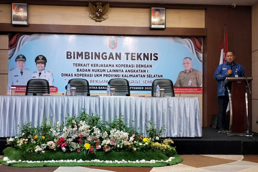 Dinas Koperasi dan UKM Kalsel Inginkan Koperasi Perkuat Kemitraan dengan Badan Hukum Lainnya