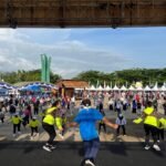 Senam Pagi Awali Aksi Sinergitas Merah Putih di Kusan Hilir