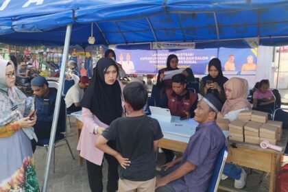 Aksi Sinergitas Merah Putih di Kusan Hilir, Bupati Tanbu Dekatkan Pelayanan Publik ke Masyarakat