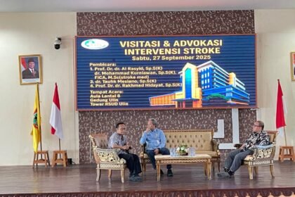 RSUD Ulin Gelar Visitasi dan Workshop Intervensi Stroke, Perkuat Layanan Unggulan di Kalimantan Selatan
