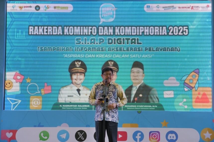 Pemprov Kalsel Tegaskan Komitmen Percepat Transformasi Digital dan Atasi Blank Spot