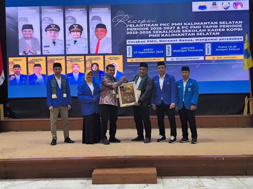 Pelantikan Pengurus Koordinator Cabang PMII Kalsel, Miftahul Chair Tegaskan Pentingnya Regenerasi dan Peran Perempuan dalam Pembangunan