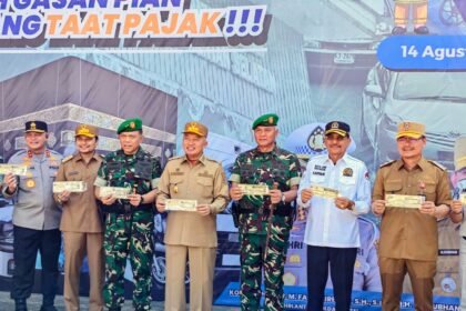 Bapenda Kalsel Bersama Tim Pembina Samsat Gelar Program Gebyar Pekan Panutan Pajak Kendaraan Bermotor