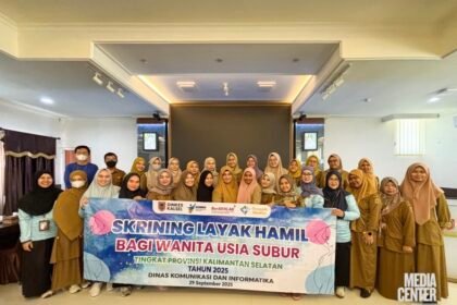 Diskominfo Kalsel Gelar Pemeriksaan Kesehatan Skrinning Layak Hamil