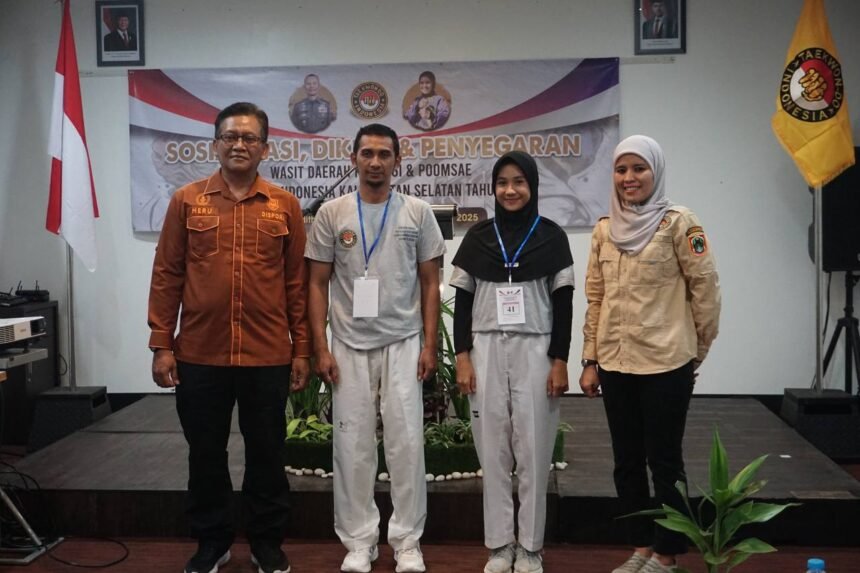 Sambut Porprov XII, Taekwondo Kalsel Gelar Sosialisasi dan Diklat Wasit-Pelatih