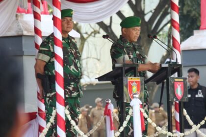 Pangdam XXII/Tambun Bungai : Korem 101/Antasari Siap Lanjutkan Pengabdian di Bawah Komando Baru