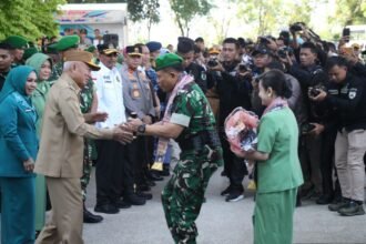 Pangdam VI/Mulawarman Pimpin Apel Alih Kodal Korem 101/Antasari ke Kodam XXII/Tambun Bungai