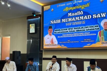 Teladani Sifat Rasulullah SAW, Dinas Kominfo Kalsel Peringati Maulid Nabi Muhammad SAW