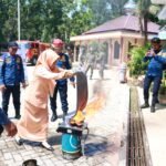 Pertemuan Rutin DWP Tanah Bumbu Diwarnai Edukasi Pencegahan Kebakaran