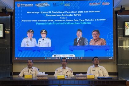 Sosialisasi Pemetaan Data, Dinas Kominfo Kalsel Inginkan Penerapan SPBE Harus Dilaksanakan Secara Menyeluruh