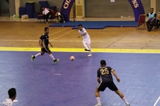 Melaju ke Babak 16 Besar Pornas Korpri XVII, Tim Futsal Kalsel Taklukkan Kemenaker