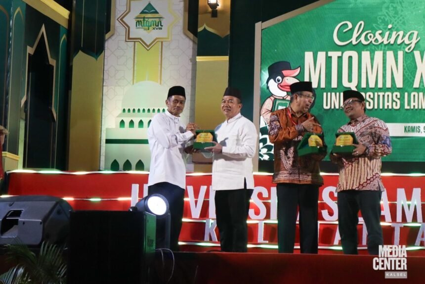 Kalsel Bangga Jadi Tuan Rumah MTQMN XVIII 2025, Wujud Banua Religius dan Bersatu