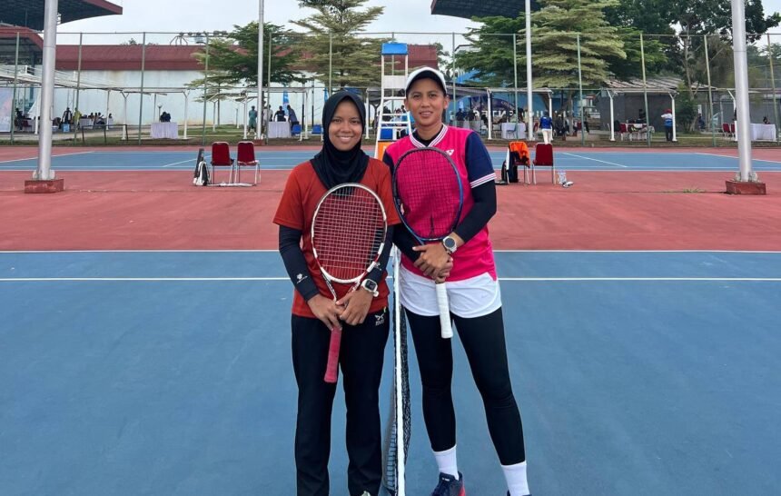 Sri Fathanah Melaju ke Final Tenis Lapangan Putri Pornas Korpri XVII Setelah Menang Tipis atas Jawa Tengah