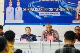 Tanah Bumbu Gelar Sosialisasi PP 28 Tahun 2025, Tekankan Pentingnya Izin Lingkungan dan PBG dalam Pembangunan Berkelanjutan