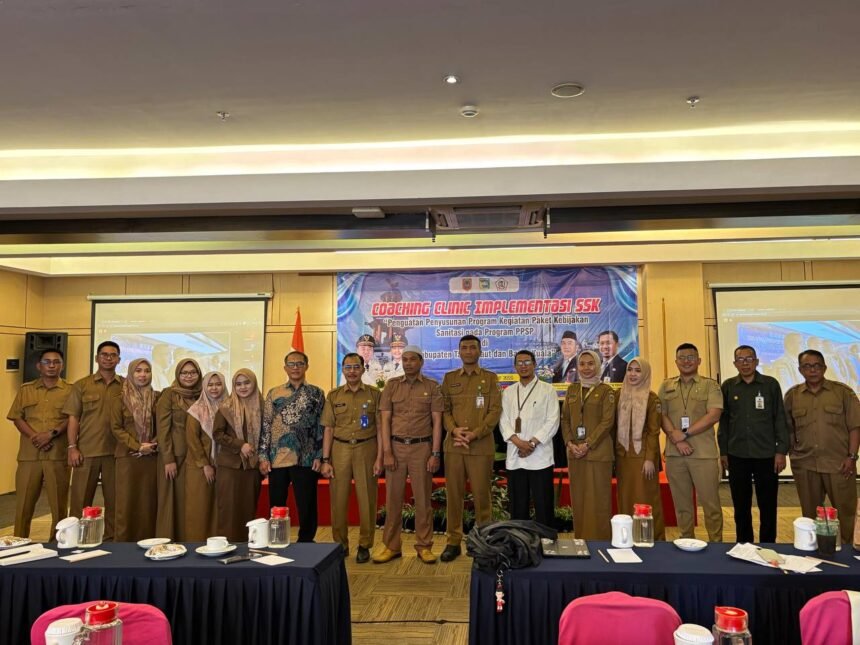 Perkuat Sinergi Sanitasi, Pemprov Kalsel Gelar Coaching Clinic untuk Tanah Laut dan Barito Kuala