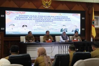 Sosialisasi Perpres Nomor 46 Tahun 2025, Dinas PUPR Kalsel Perkuat Tata Kelola Pengadaan Barang/Jasa Pemerintah